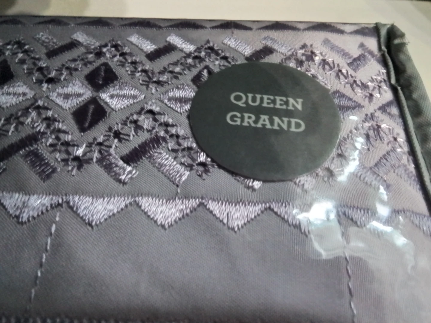 Home Beyond Queen Embroidery Sheet Set - photo 5