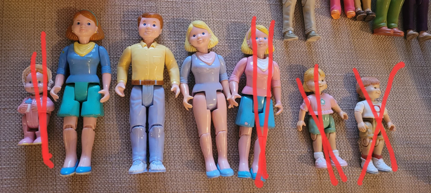 F.-P. loving family, Little Tikes, Playskool Dollhouse - photo 2