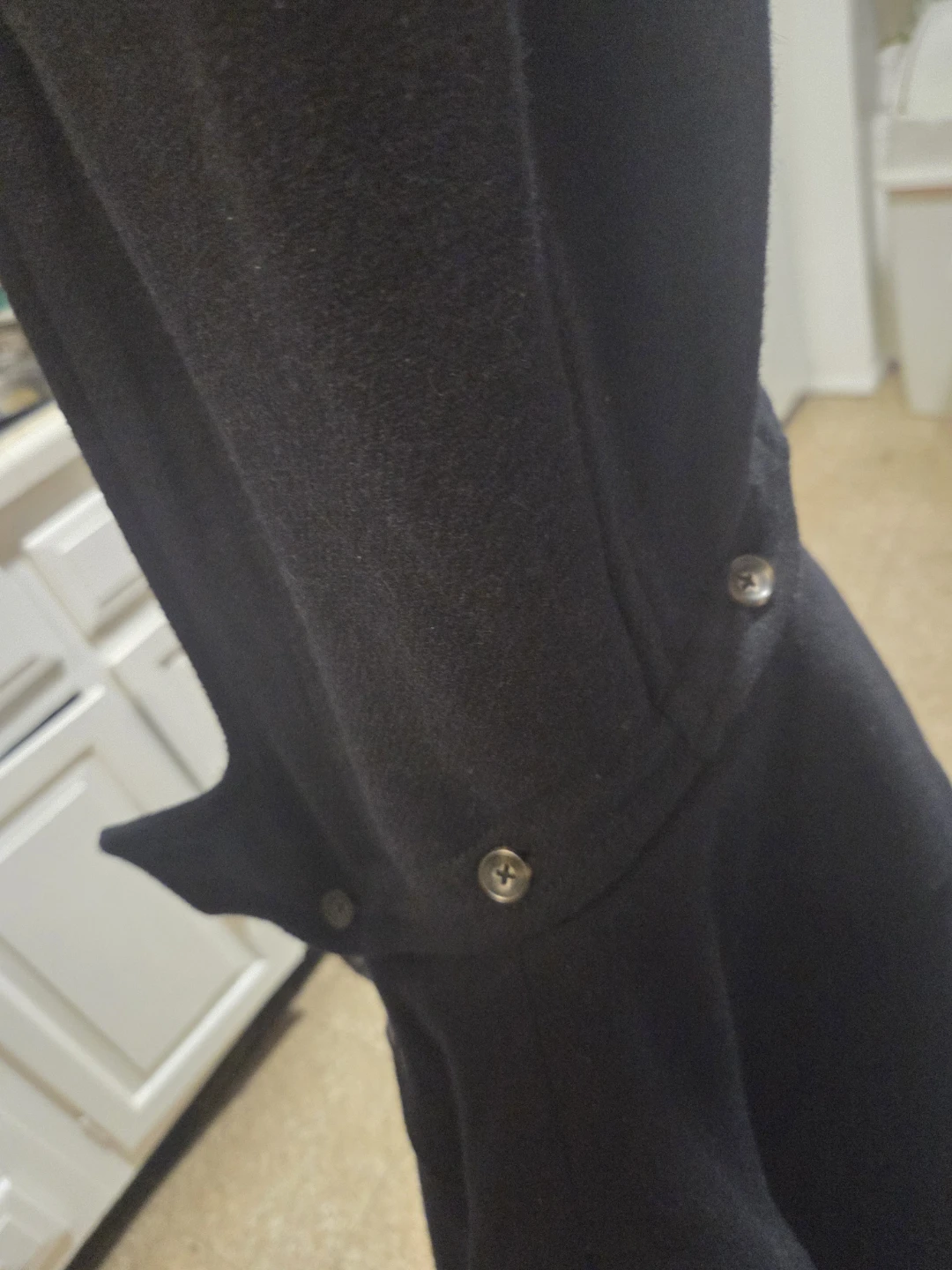 Zara Man Navy Duffle Coat - photo 4