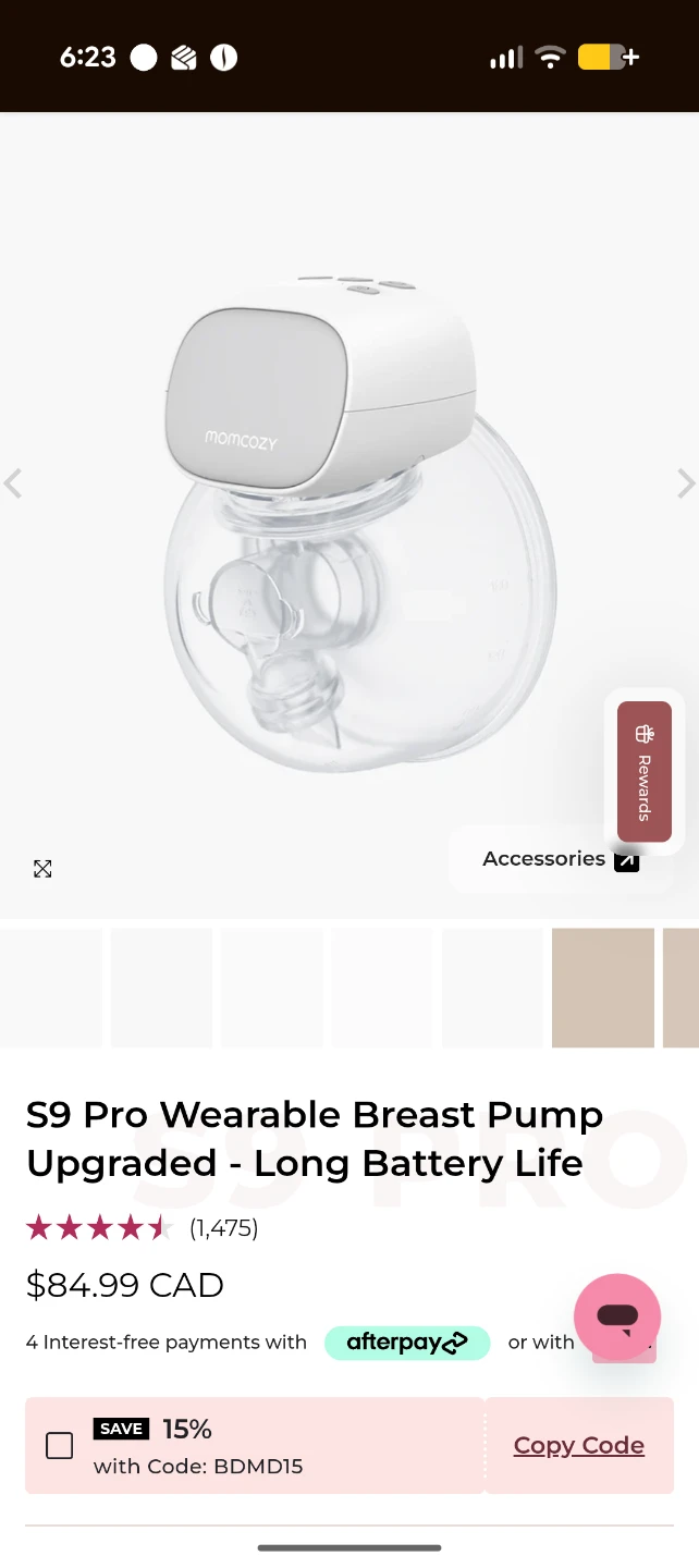 Sealed, Brand New Momcozy S9 Pro Wearable Breast Pump x 2 - photo 2