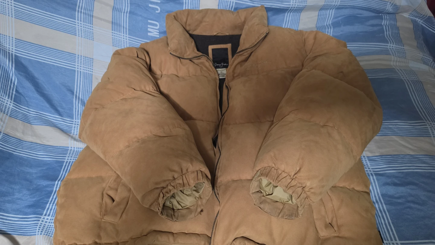 Sean John Suede Puffer Jacket - photo 3