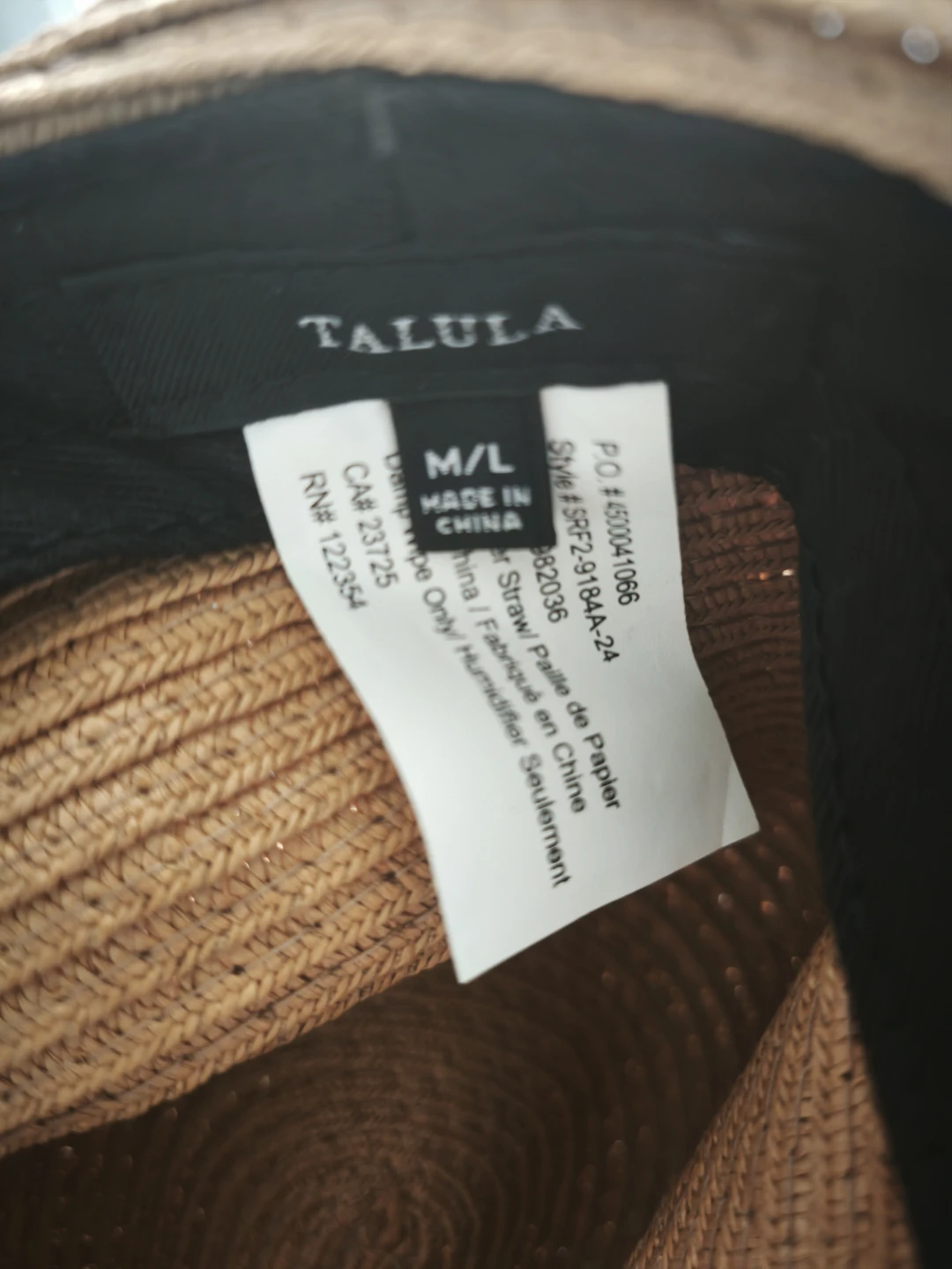 Talula Straw Hat M/L - photo 2