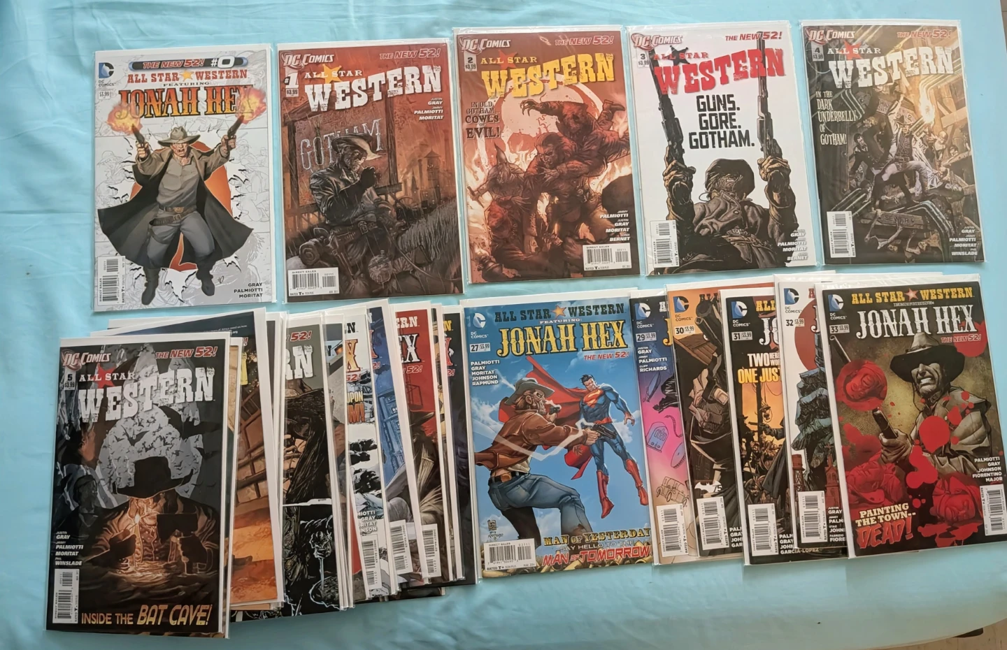 DC Comics All Star Western The New 52 Comic Books Lot