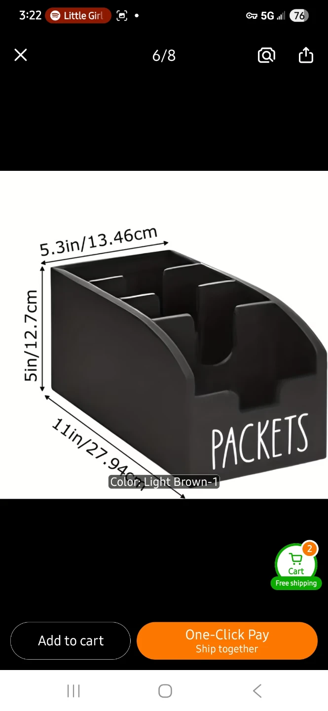 NEW Wooden Packet Organizer Holder - photo 2