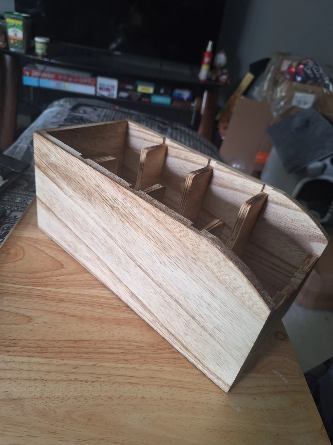 NEW Wooden Packet Organizer Holder - photo 4