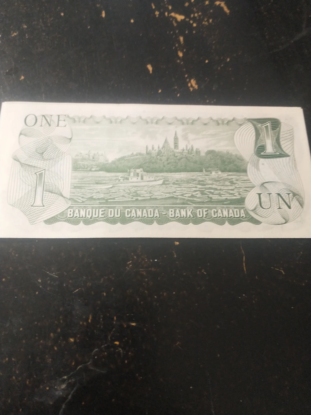 1973 Canada uncirculated $1 banknote - photo 4