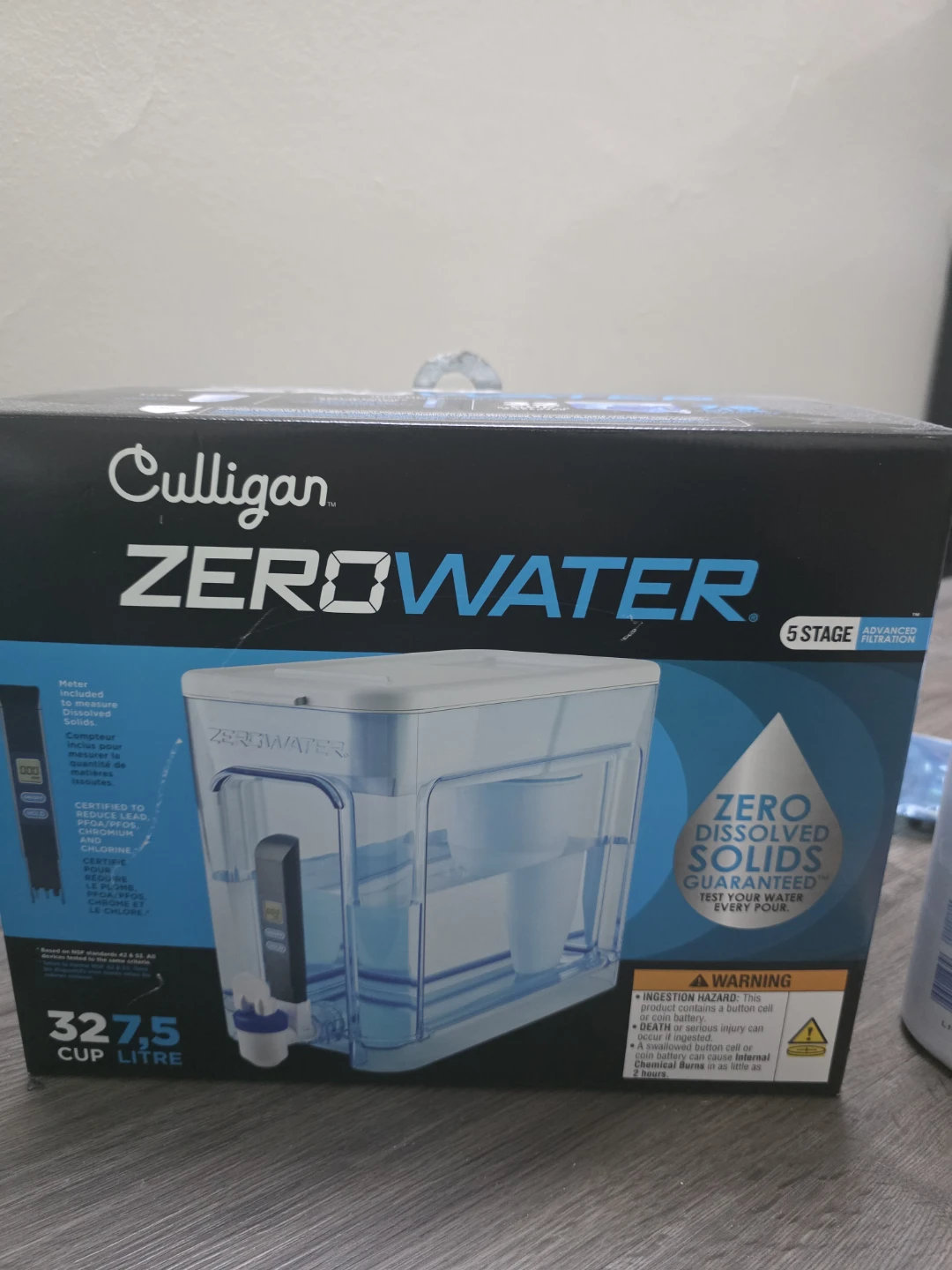ZeroWater 5-Stage Filtration Pitcher with Meter