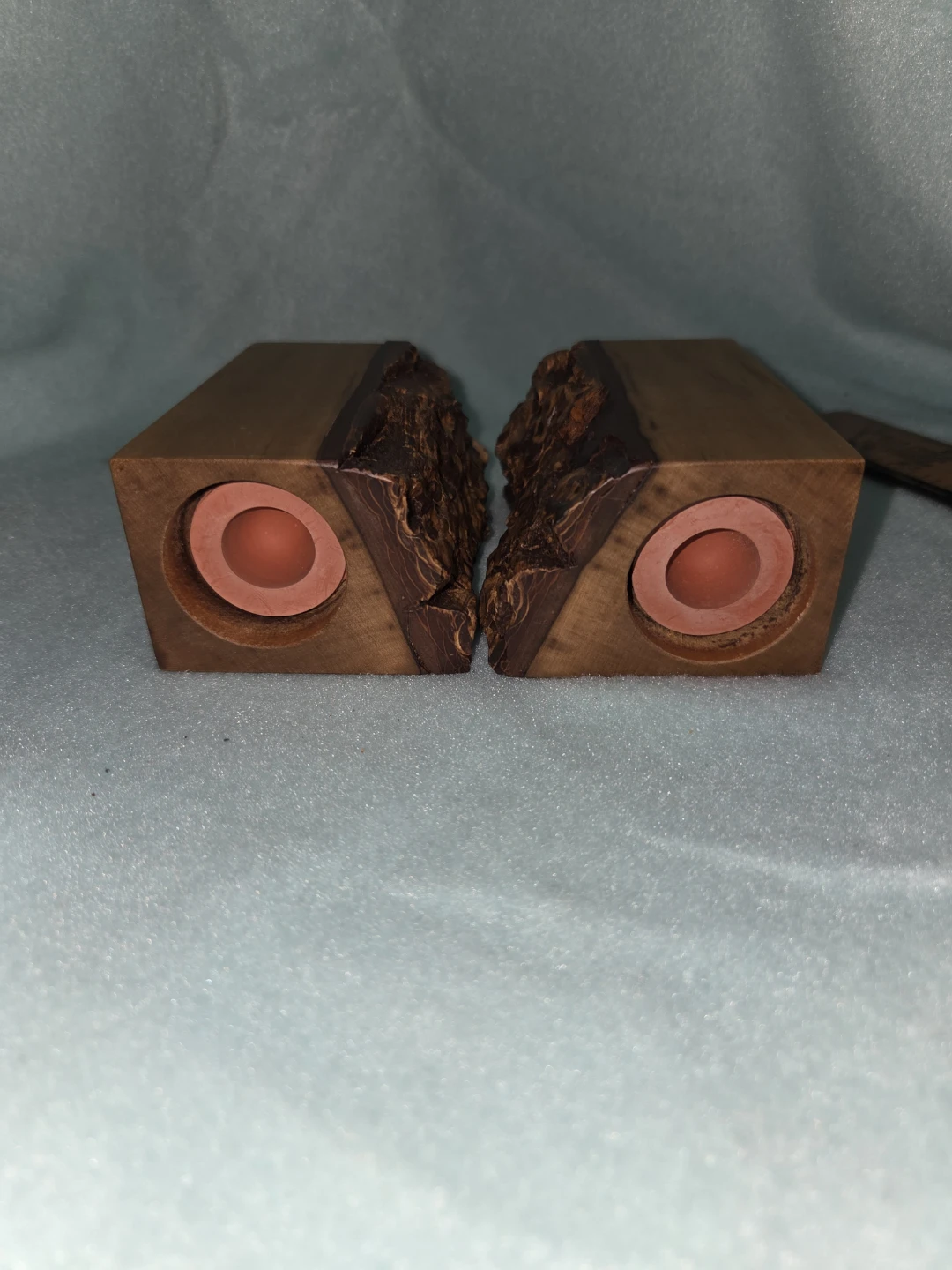 Rustic Wood Salt and Pepper Shakers - photo 4