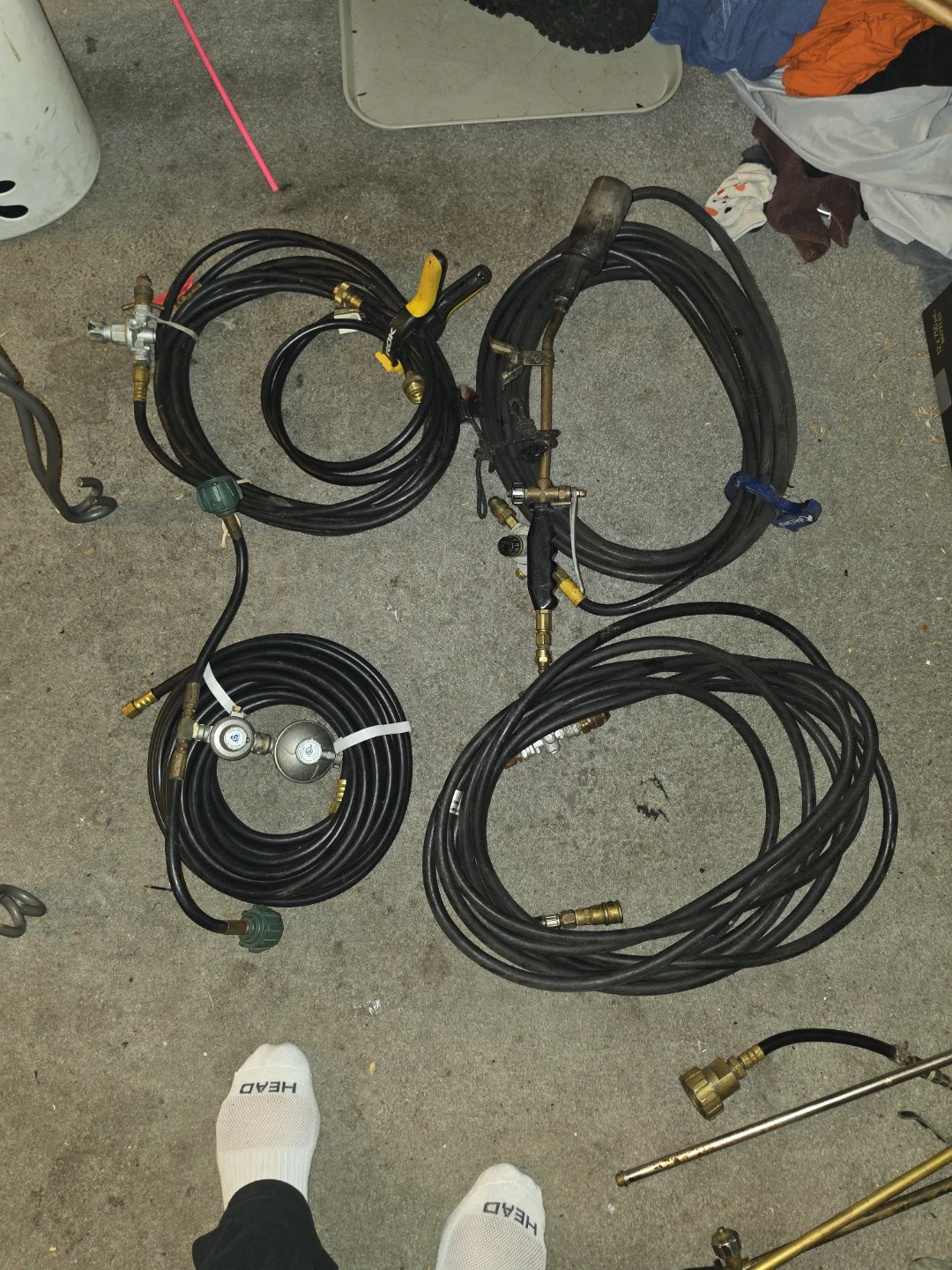 Propane Torch Set with Hoses and Regulators - photo 4