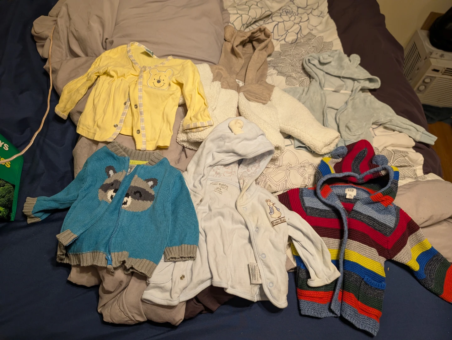 Assorted Baby Clothes Bundle 64 items 3 & 3-6 months.