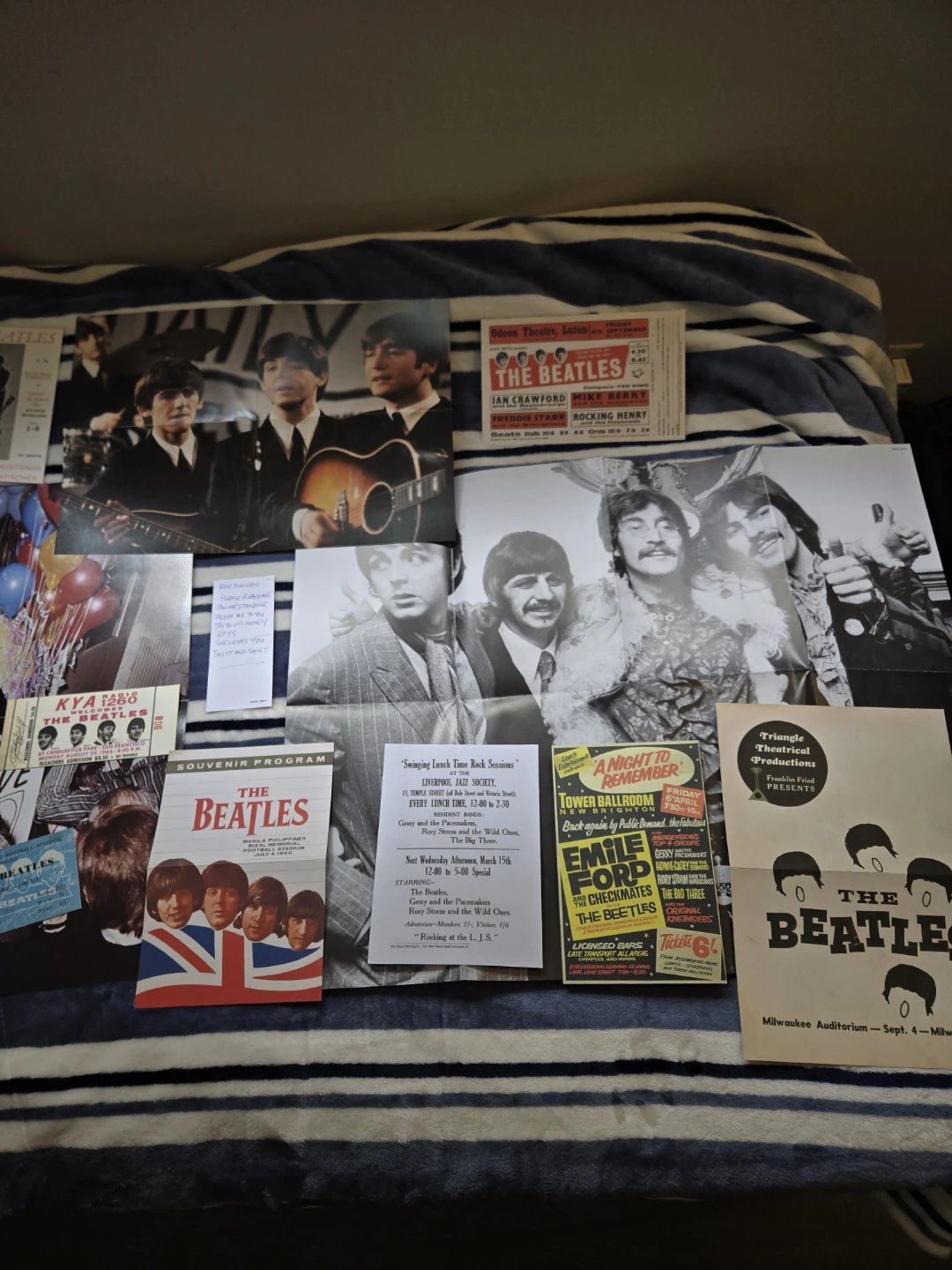 The Beatles Memorabilia Lot