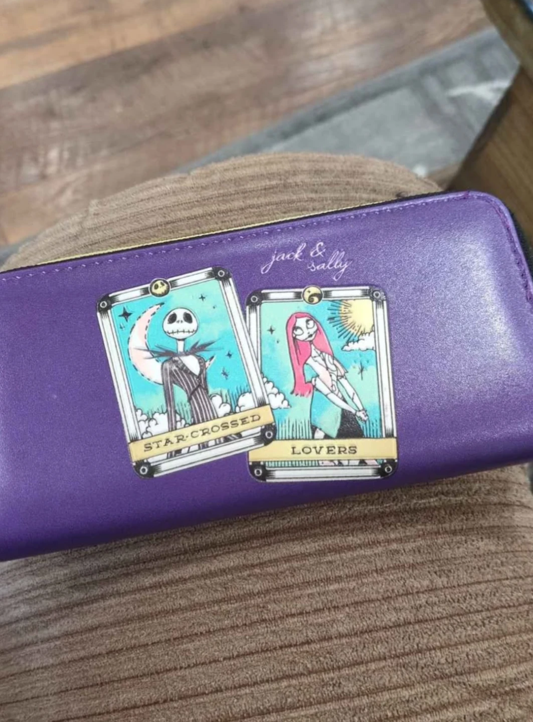 Jack & Sally Nightmare Before Christmas Wallet