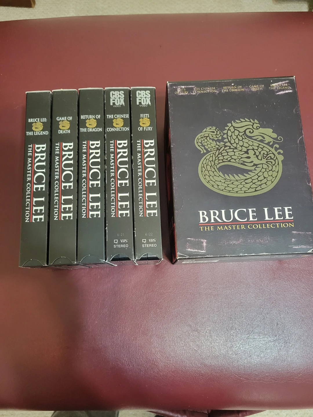 Bruce Lee: The Master Collection VHS Set