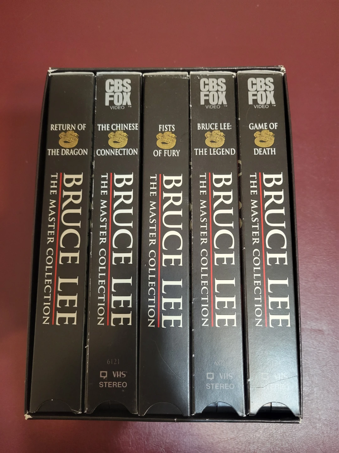 Bruce Lee: The Master Collection VHS Set - photo 3