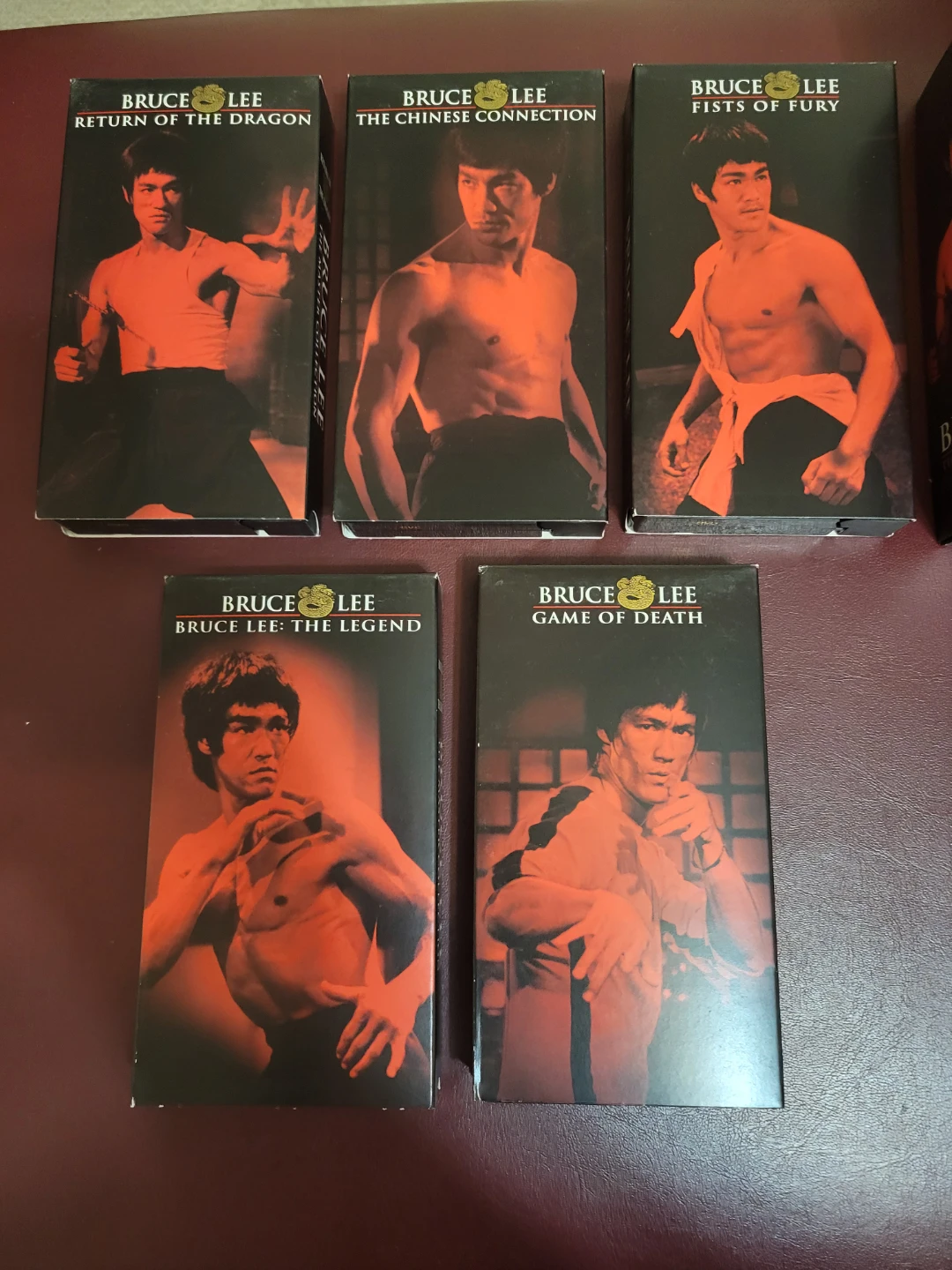 Bruce Lee: The Master Collection VHS Set - photo 4