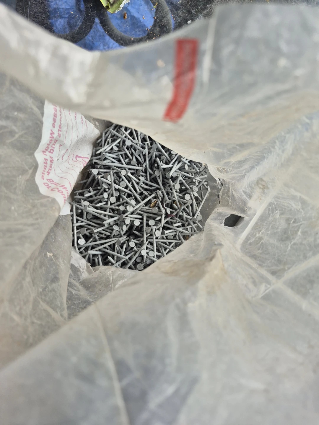 Assorted Screws, Nails, and Brackets