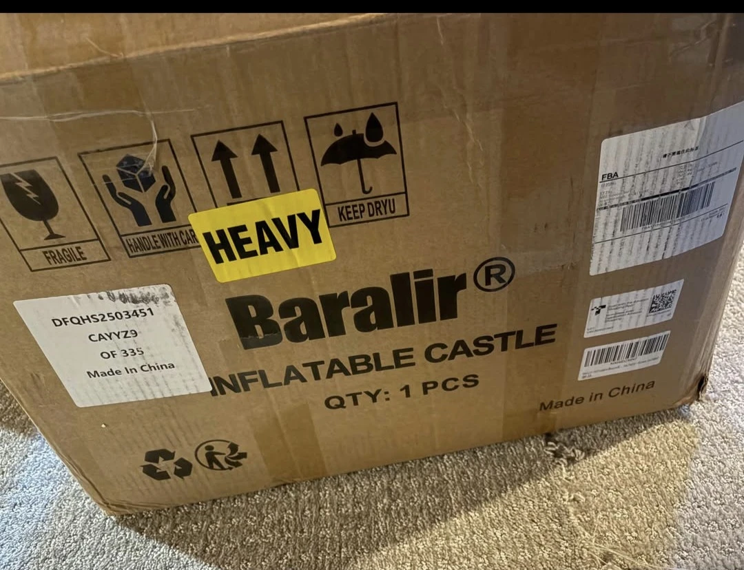 Baralir Inflatable Bounce House Castle with Ball Pit - photo 4