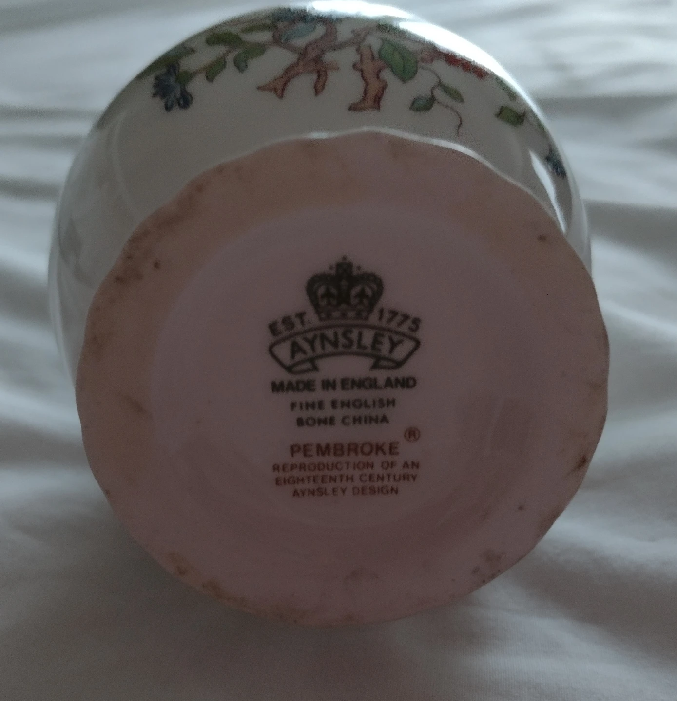 Aynsley Pembroke Fine Bone China Vase - photo 2