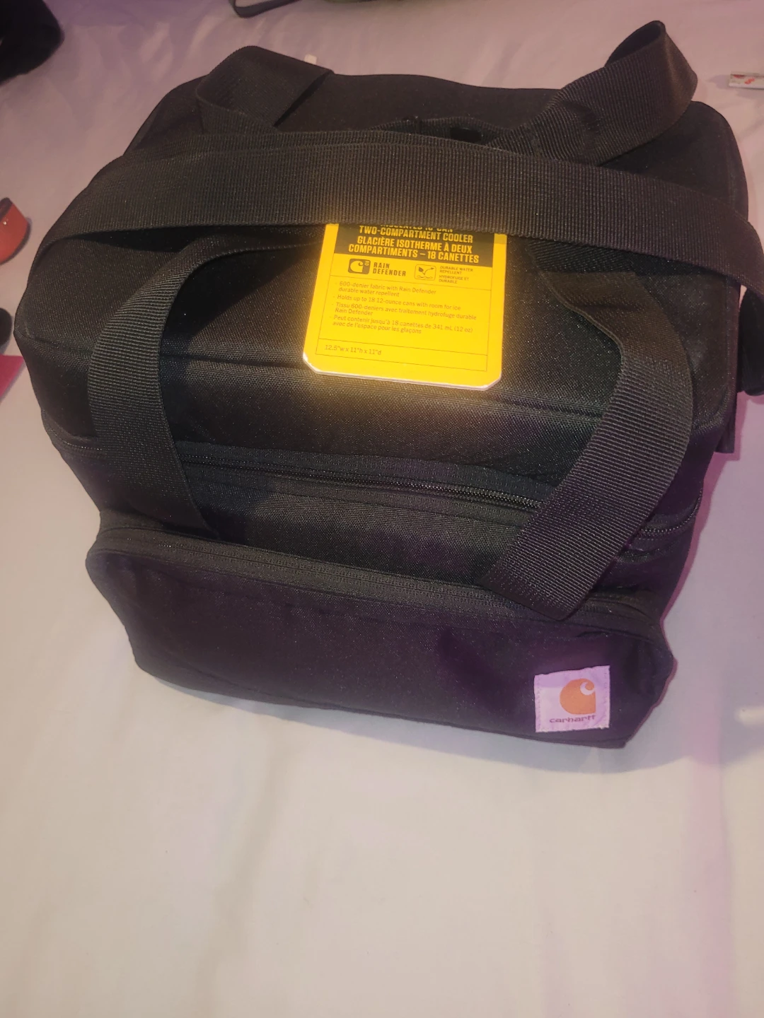 Carhartt Insulated 18-Can Two-Compartment Cooler Bag - photo 5