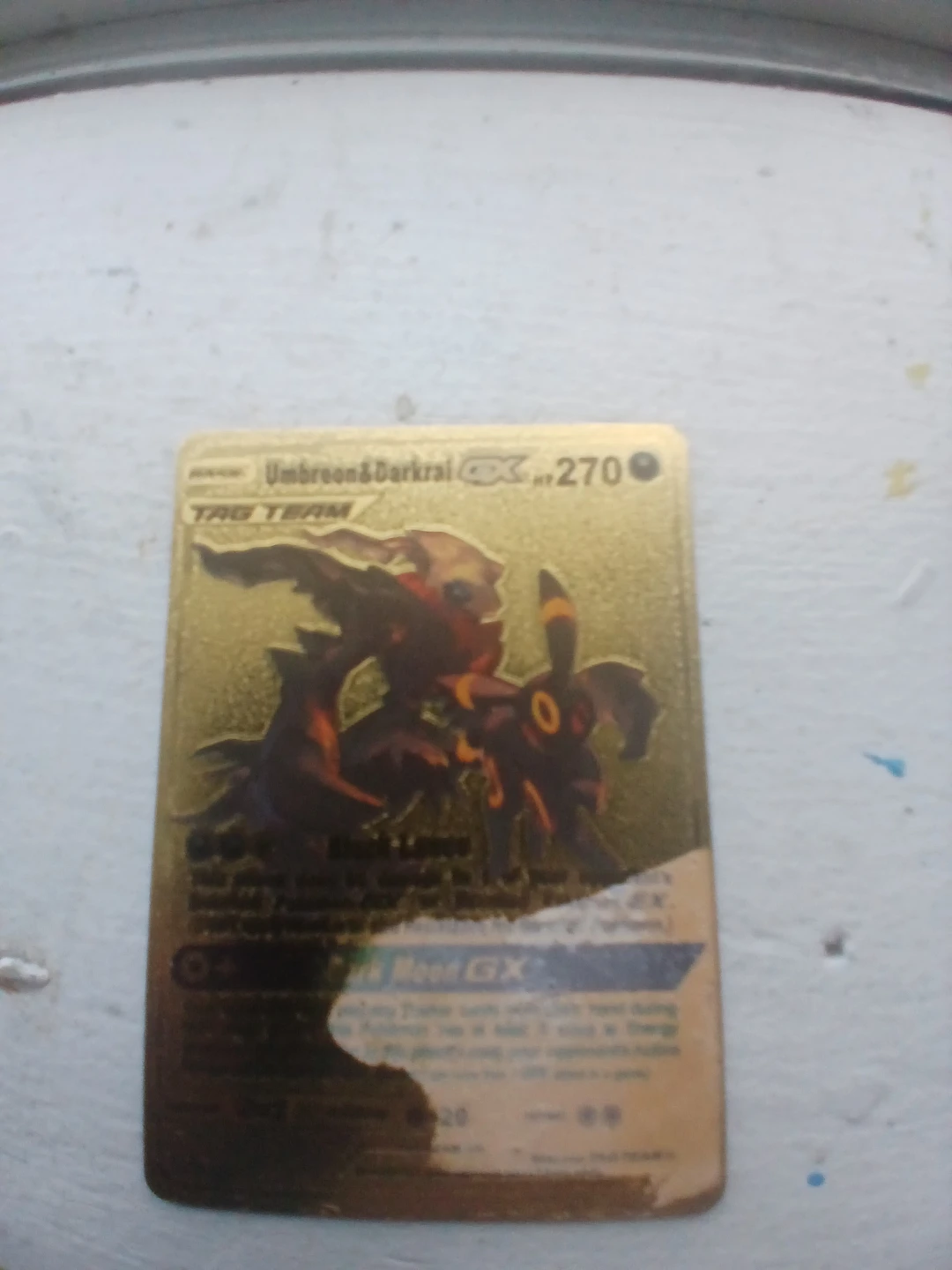 Pokémon Umbreon & Darkrai GX TAG TEAM Card - photo 2