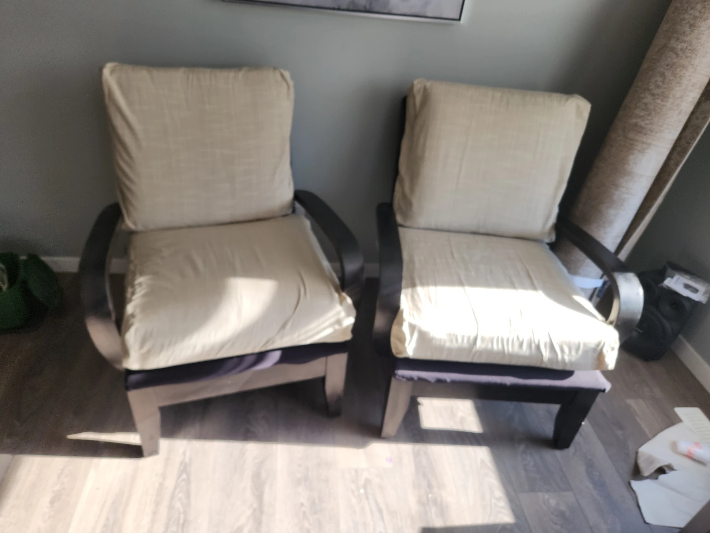 Set of 2 Accent Chairs - photo 2