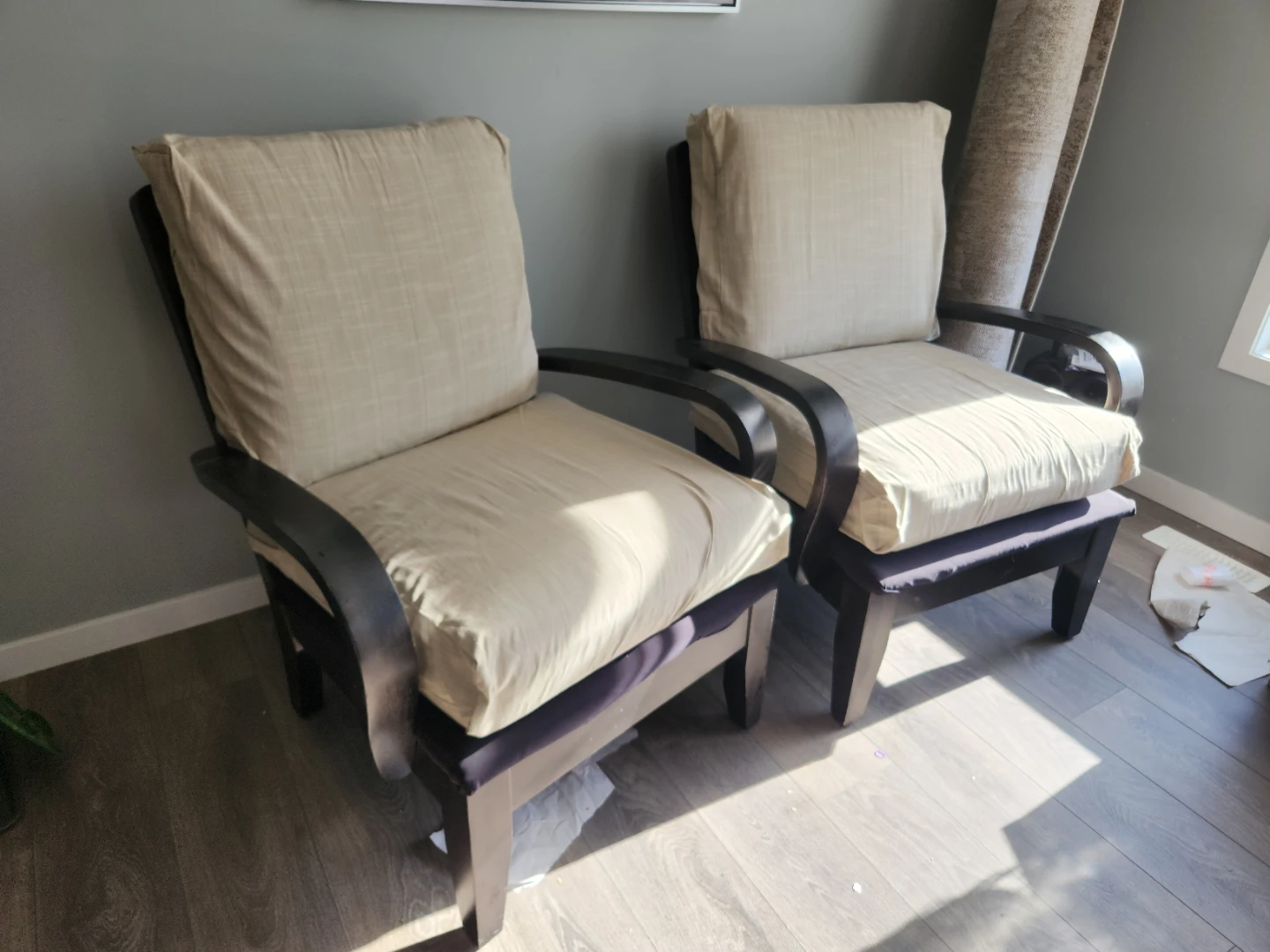 Set of 2 Accent Chairs - photo 3