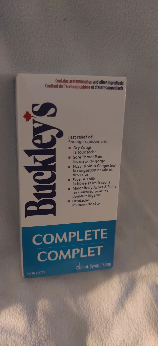 Buckley's Complete Syrup 250 mL