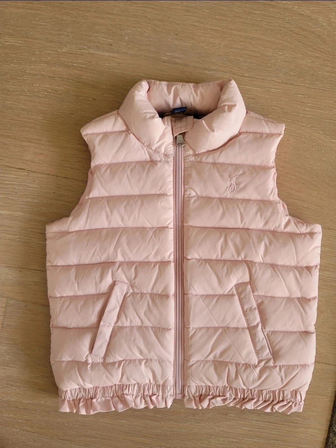 Polo Ralph Lauren Baby Pink Puffer Vest - Size 2T