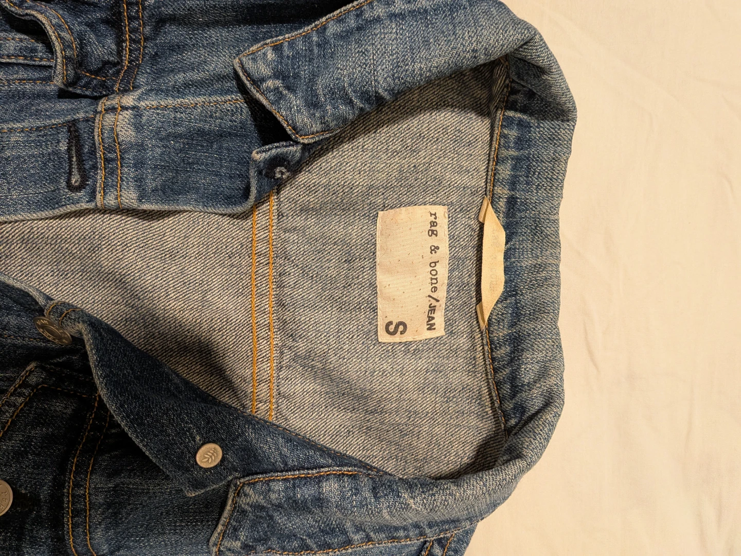 Denim Vest Rag & Bone - photo 3