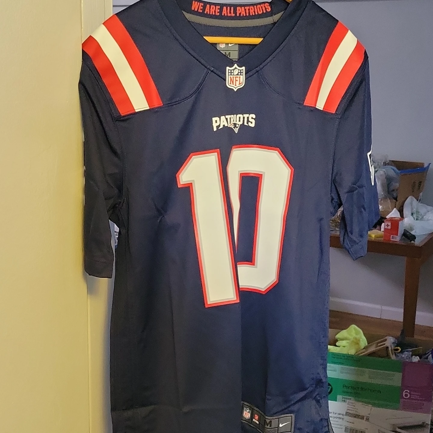 New England Patriots Mac Jones #10 Jersey - photo 4