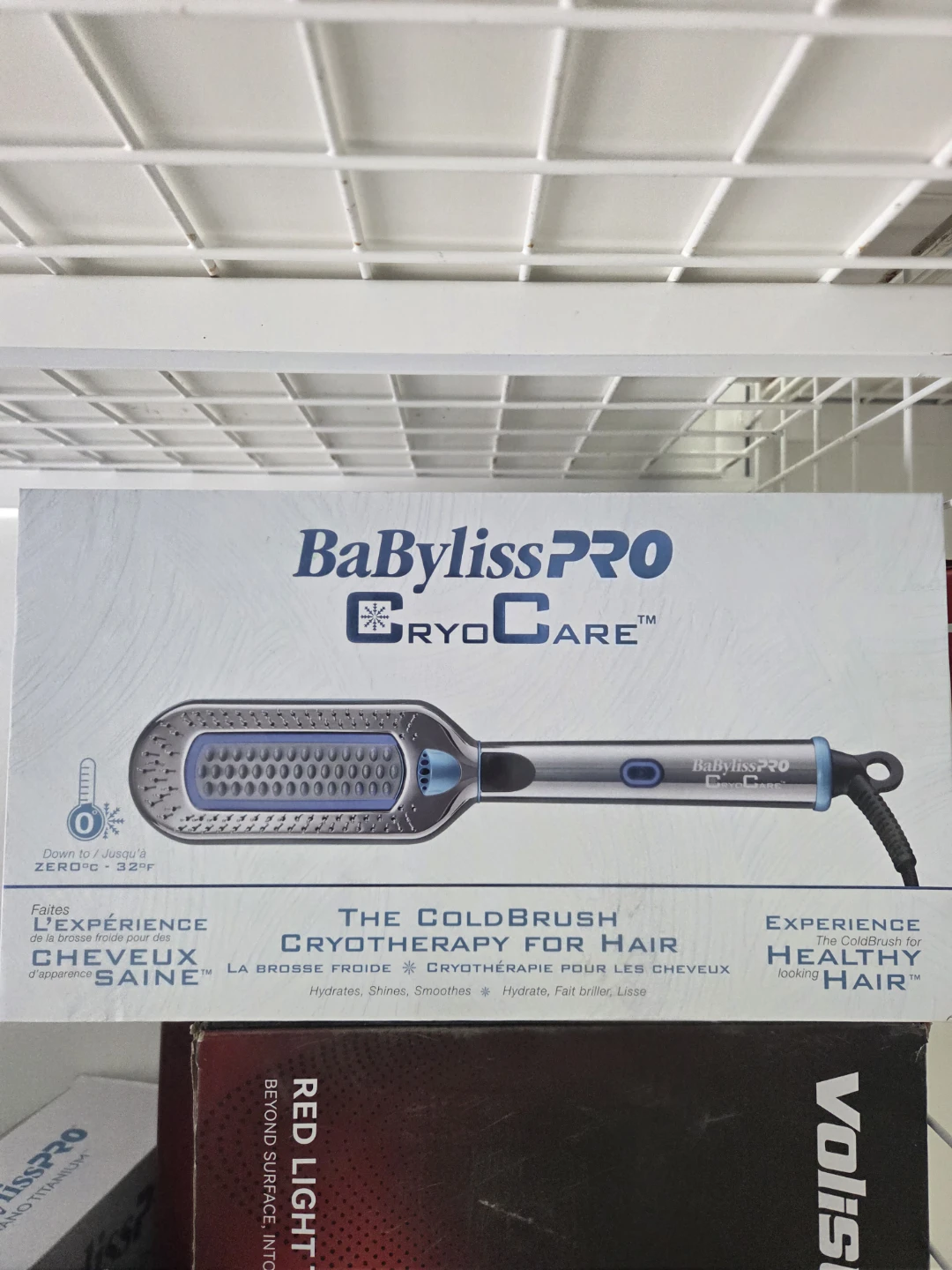 BaBylissPRO CryoCare ColdBrush Hair Straightener