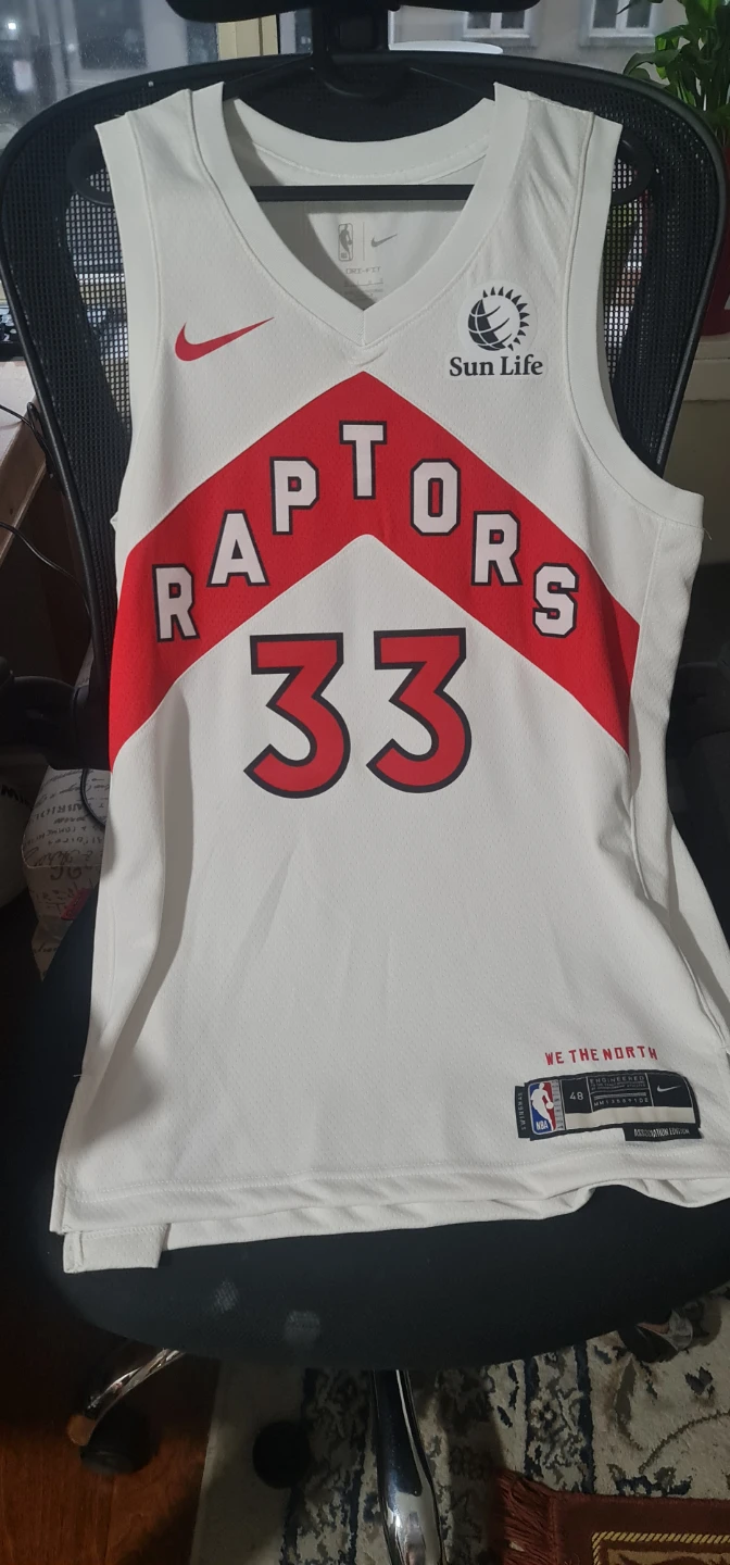 Toronto Raptors 33 Trent Jr. Jersey