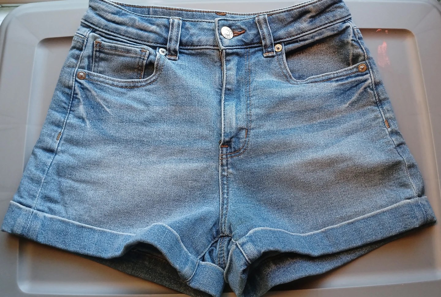 American Eagle Denim Jean Shorts Women's - photo 4