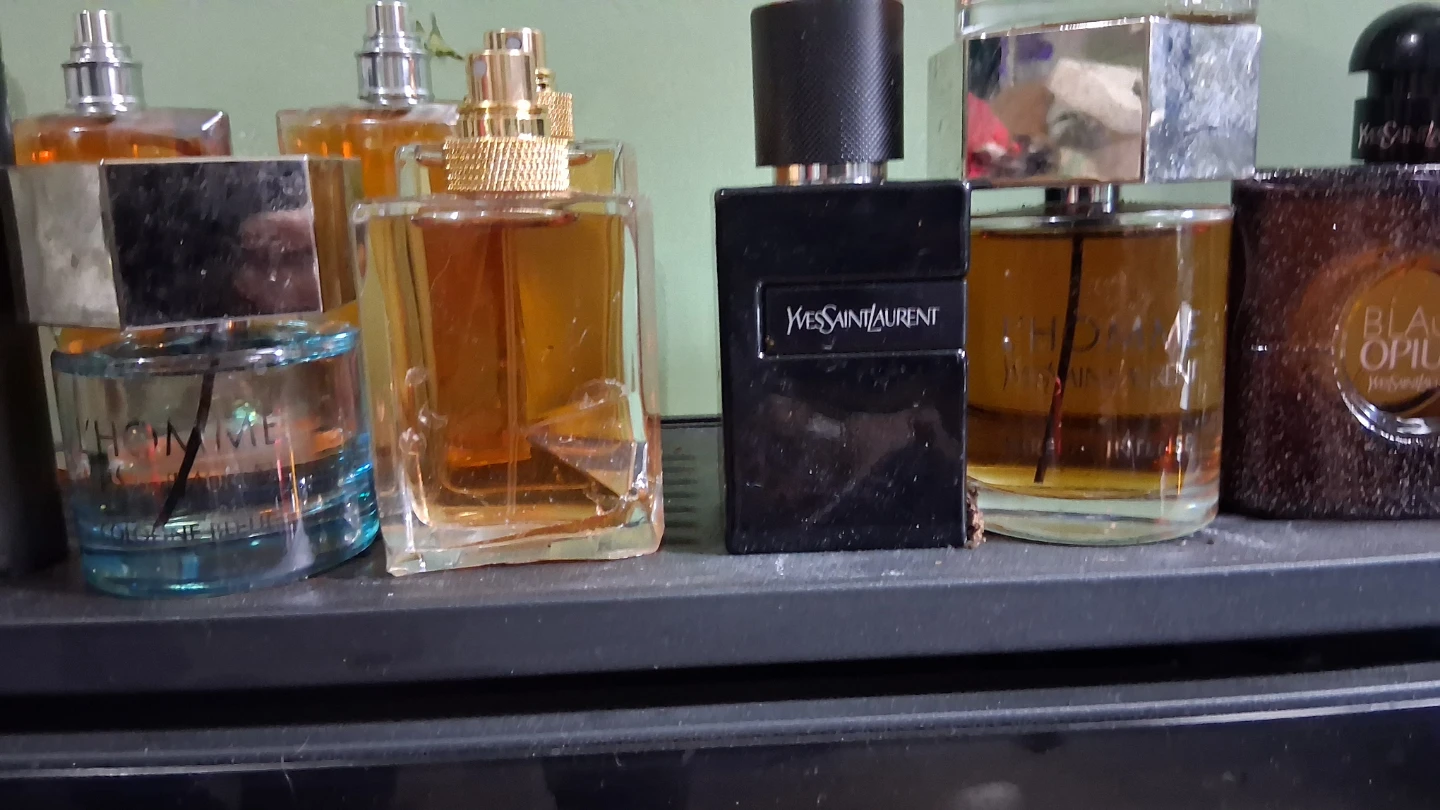 Luxury Perfume Bottles - Prada, YSL, Armani