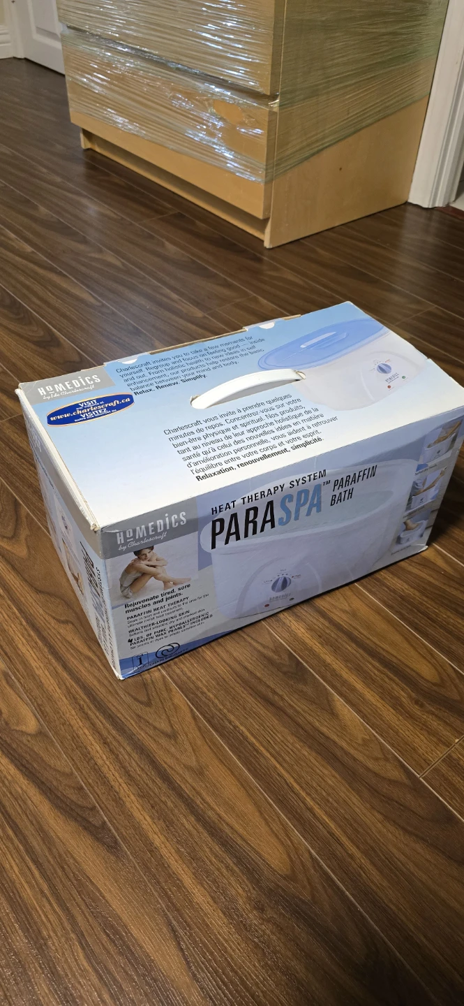 HoMedics ParaSpa Paraffin Bath Heat Therapy System
