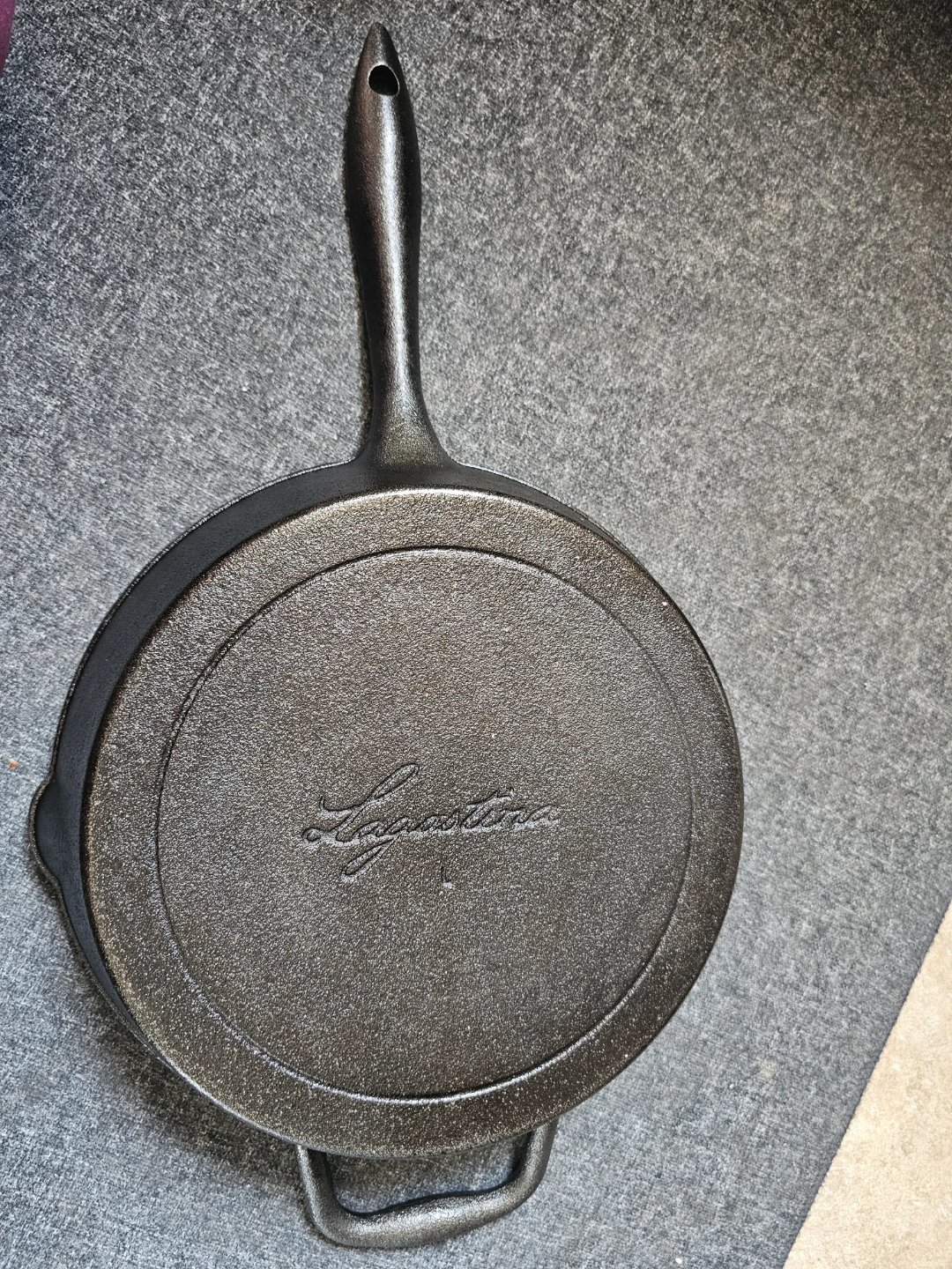 Lagostina Pre-seasoned Cast Iron Skillet 10 inch - photo 2