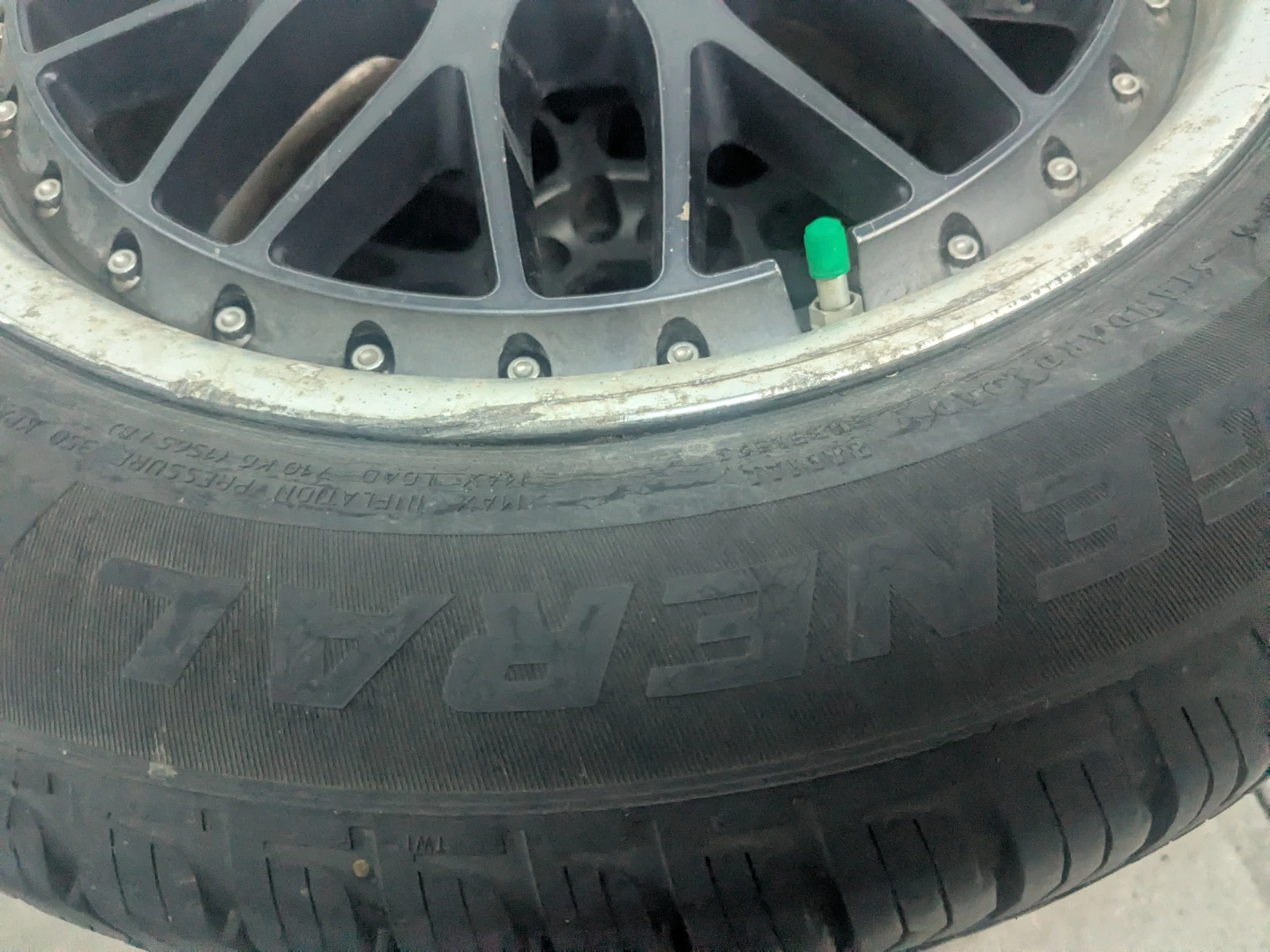 215 60 r17 General Tire with Alloy Wheels call 780 996 6738 - photo 2