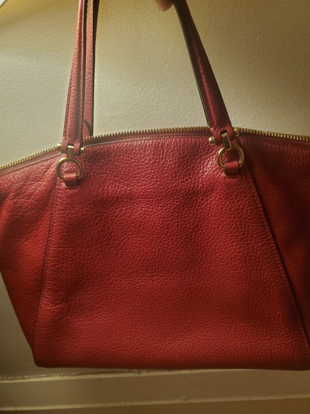 Coach Red Leather Handbag - photo 3