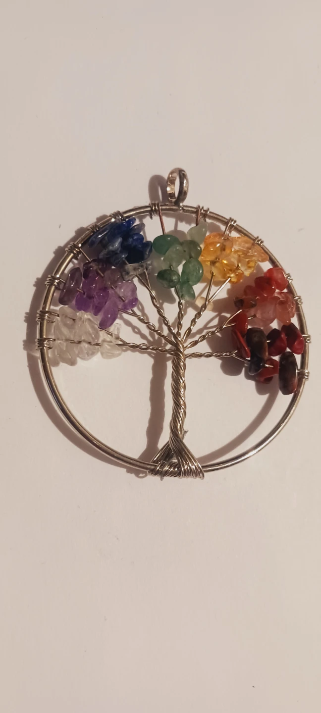 Tree of Life Chakra Pendant Necklace - photo 3