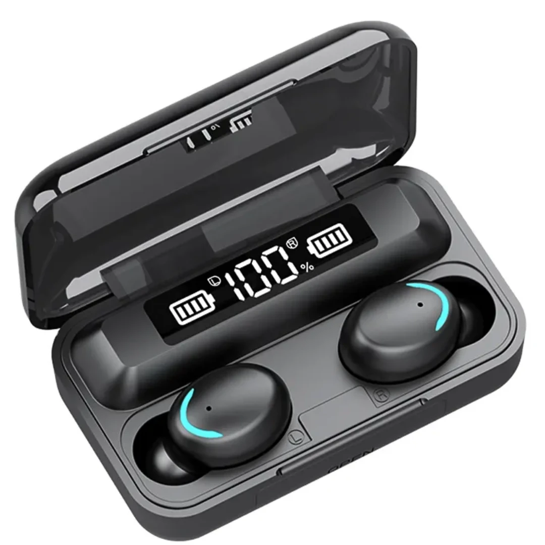 Wireless Earbuds with Power Bank Charging Case