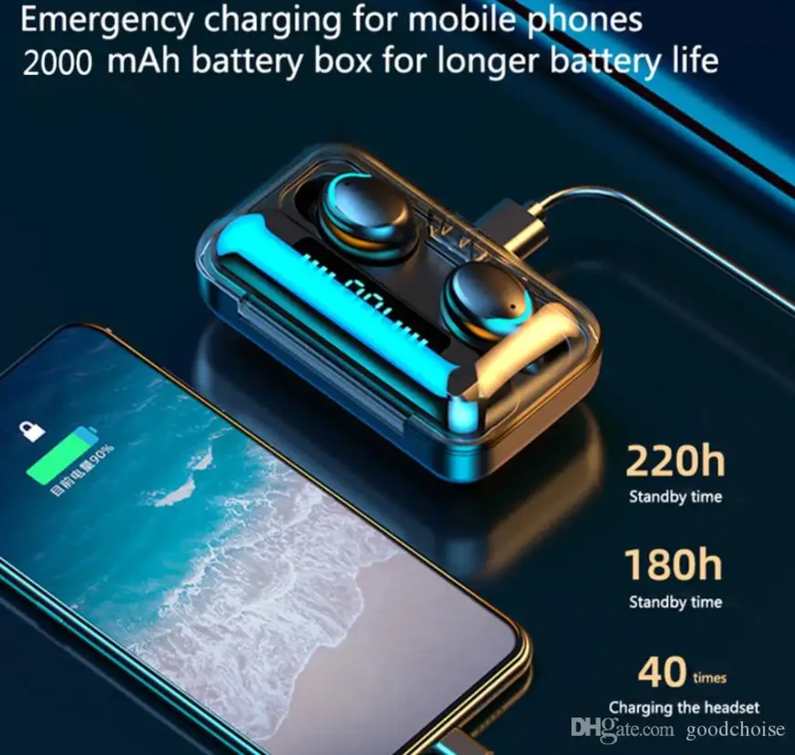 Wireless Earbuds with Power Bank Charging Case - photo 3