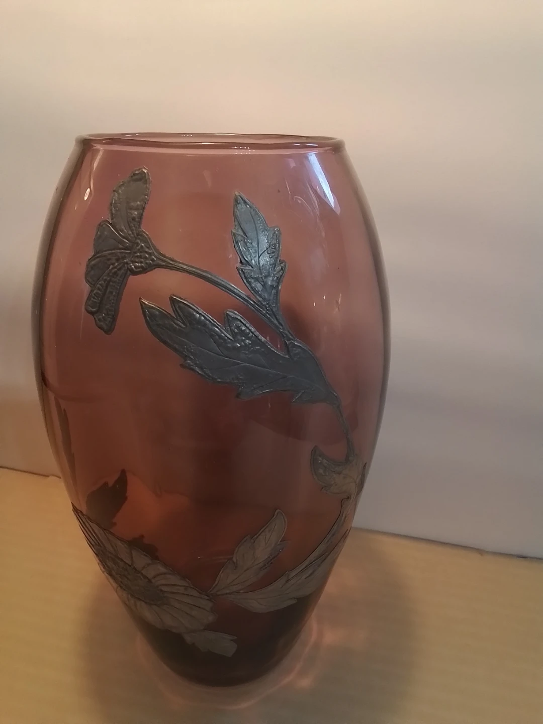 Rare Signed Marjorie Stokes Toronto Mid-Century Amethyst Glass - photo 4