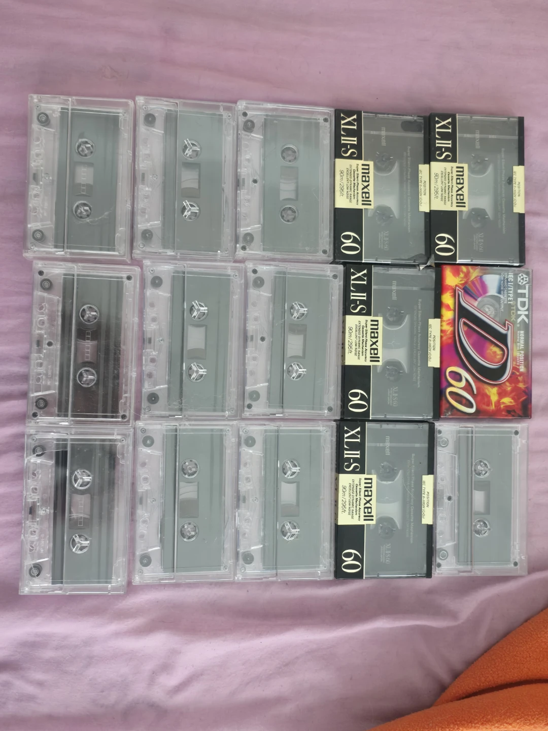 Lot of blank recordable Cassette tapes (READ DESCRIPTION) - photo 2