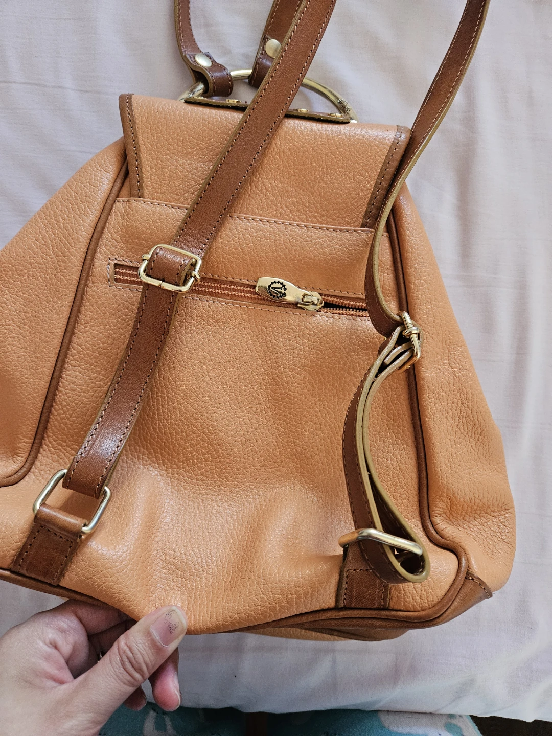 Valentina Leather Bucket Backpack - photo 5