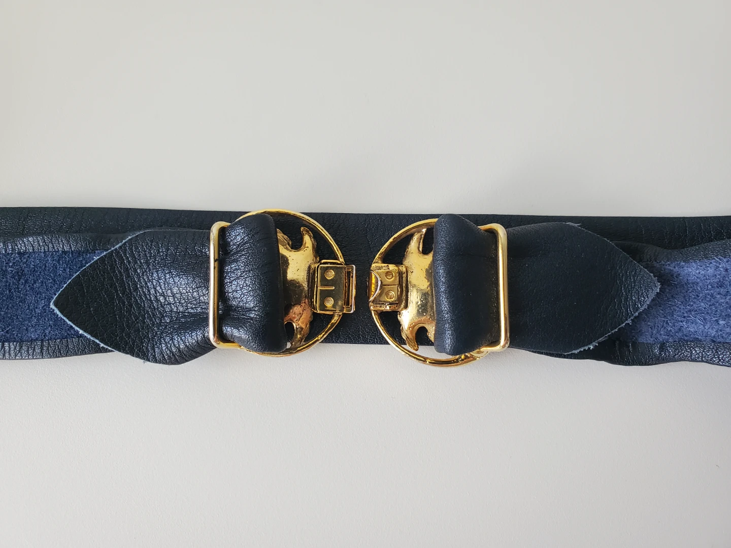 Belt with Gold Leaf Buckle - photo 3