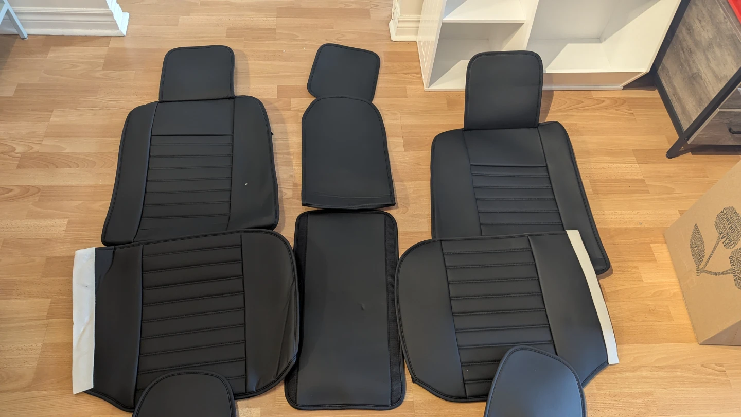 Toyota Corolla 2014-18 Brand New Black Car Seat Covers Set