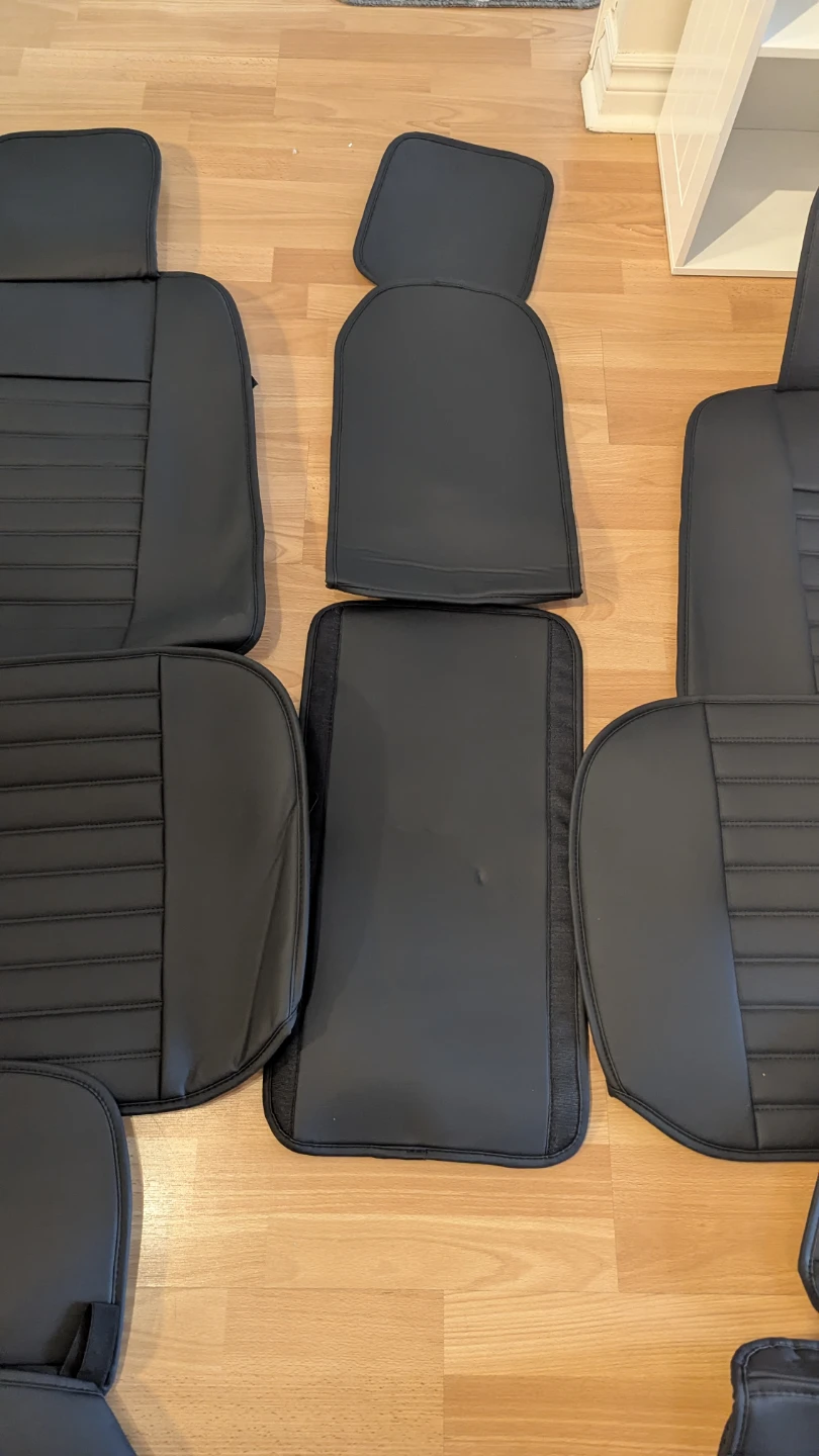 Toyota Corolla 2014-18 Brand New Black Car Seat Covers Set - photo 2