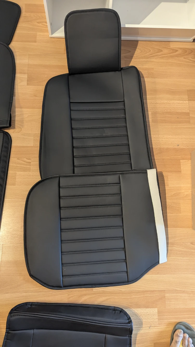 Toyota Corolla 2014-18 Brand New Black Car Seat Covers Set - photo 3