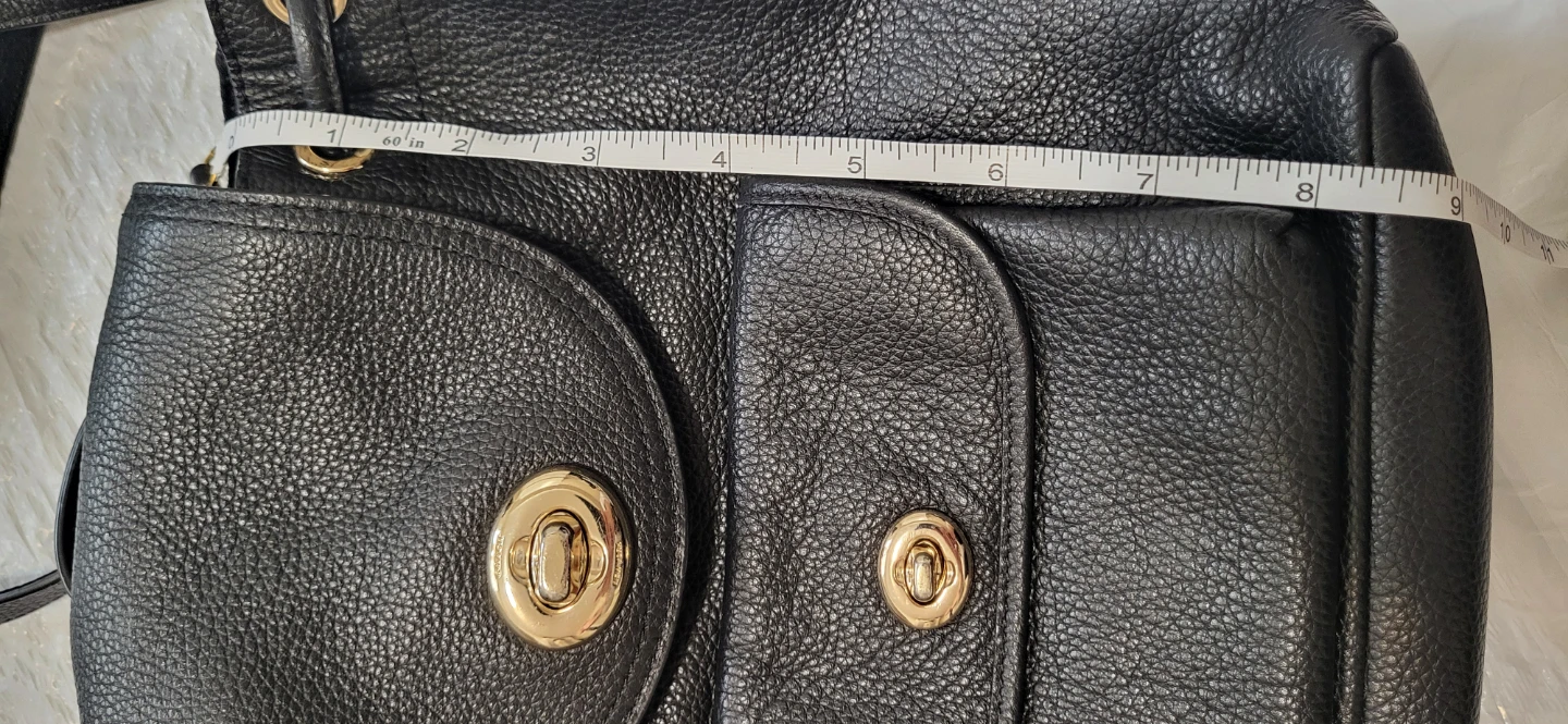 Coach Black Leather Backpack - photo 4