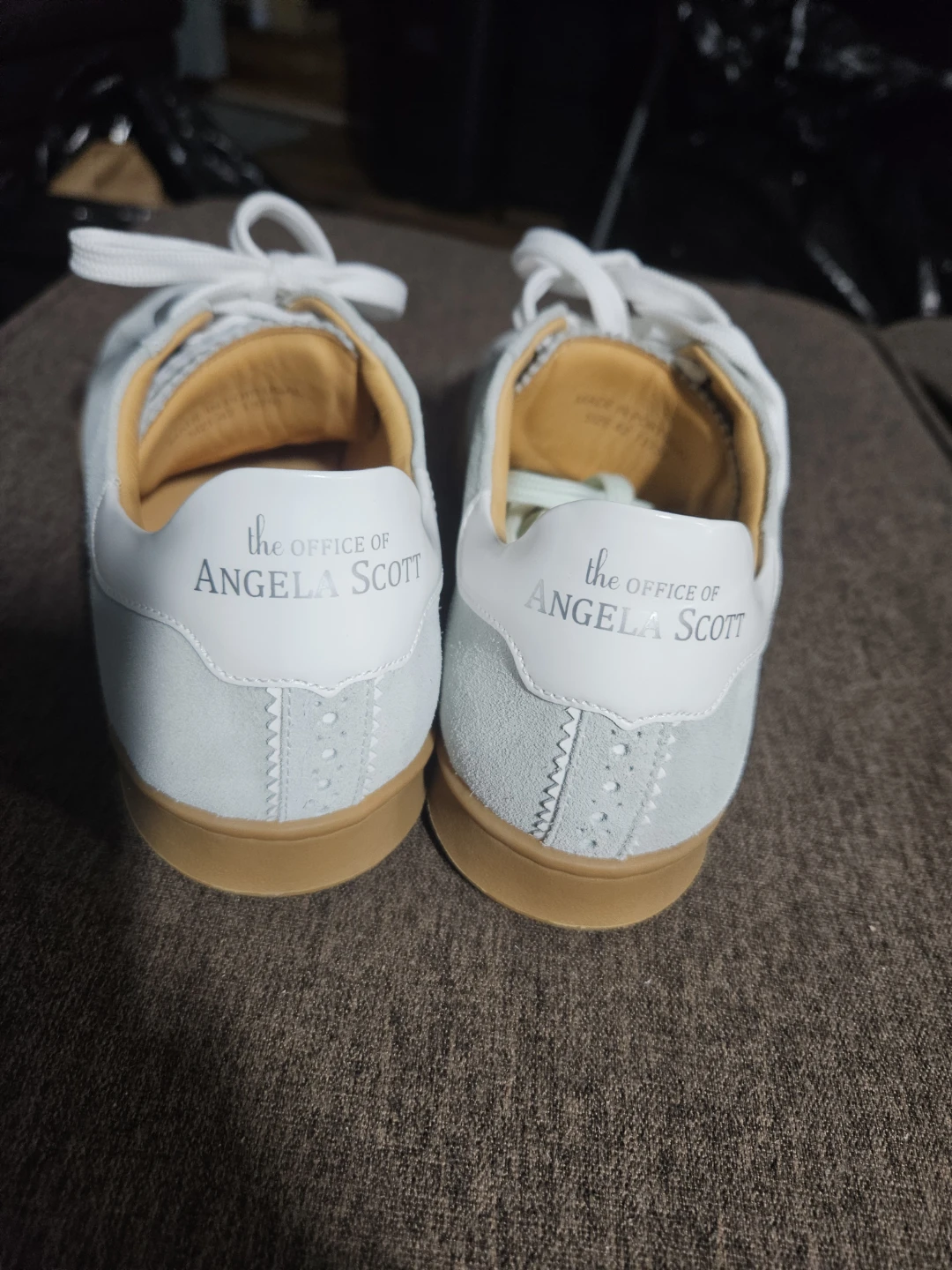 The Office of Angela Scott Suede Sneakers - photo 3